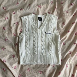 iets frans sweater vest